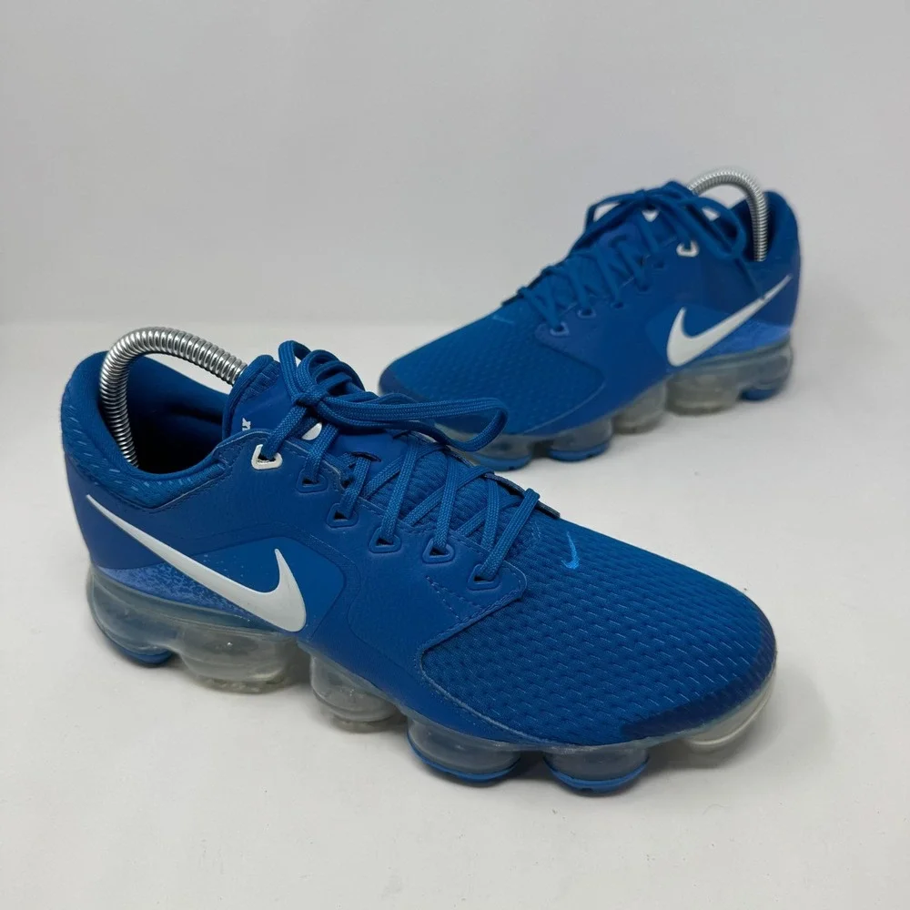 Nike Trainers Air VaporMax GS Gym Shoes Military Blue 917963-402 Youth Size 7